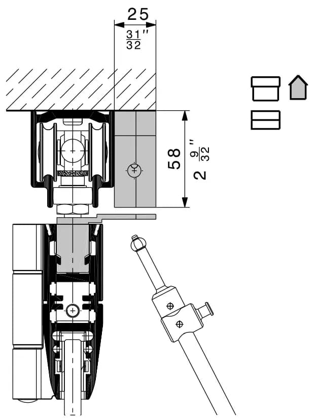Mặt cắt đầu mục 7.4, trang 24 tờ 16825