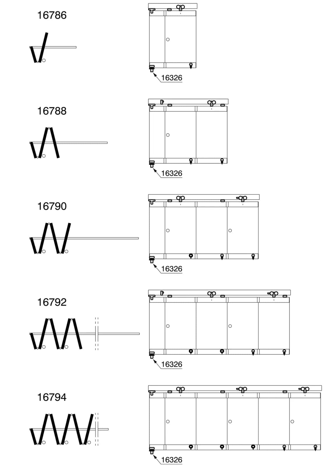 Các bộ 16786 đến 16794, trang 12 tờ 16825
