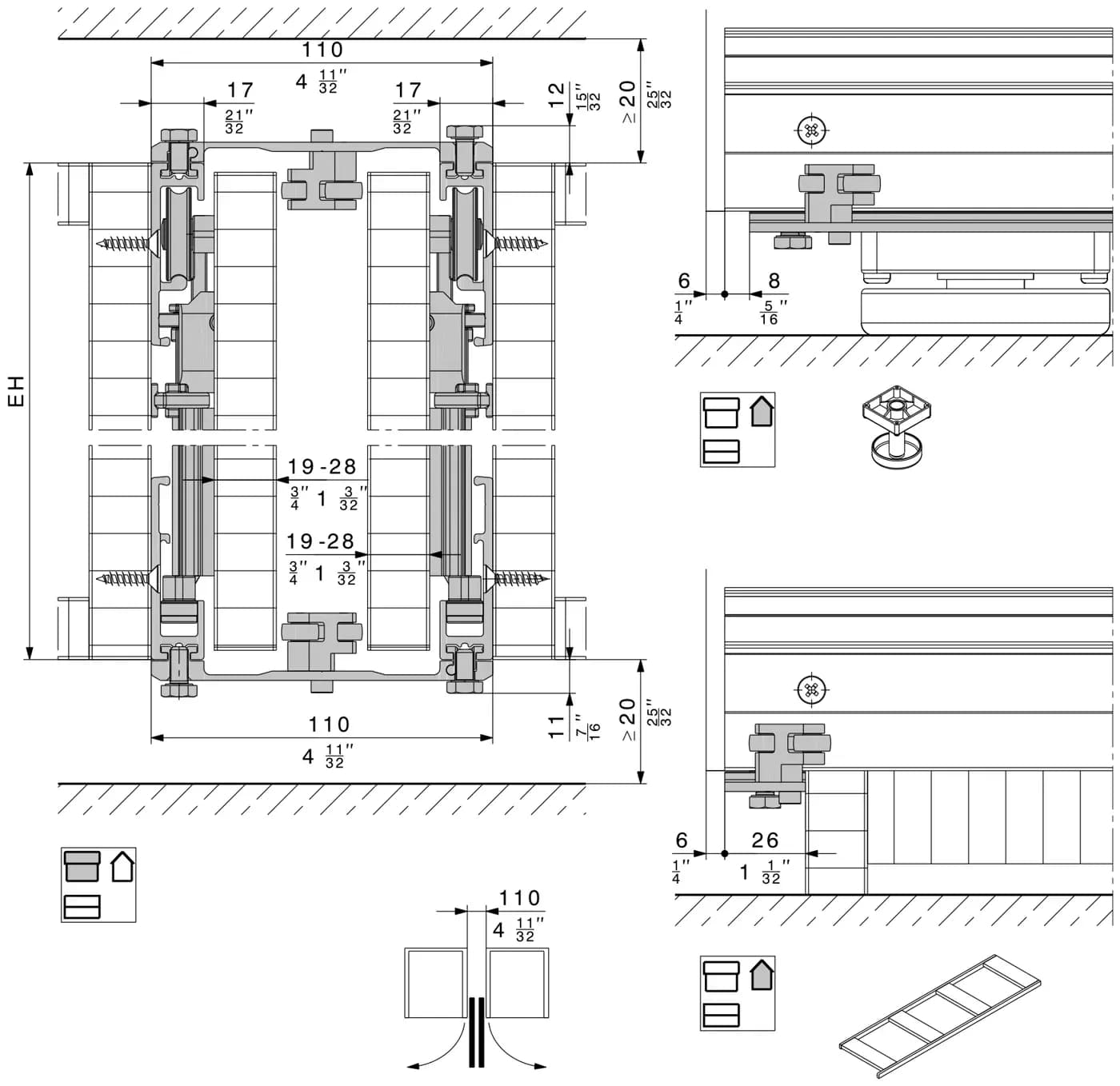 Mục 5.2 tờ 23227: Thiết kế Connector 110 mm