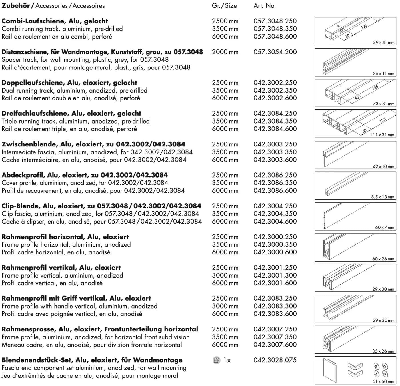 Bảng phụ kiện trang 1 tờ 788.2000.216