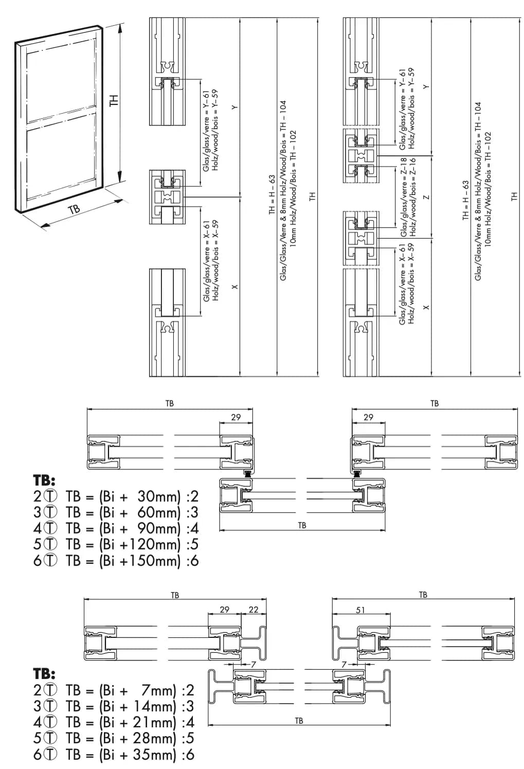 Tính chiều rộng cánh và ô kính trang 3 tờ 788.2000.216