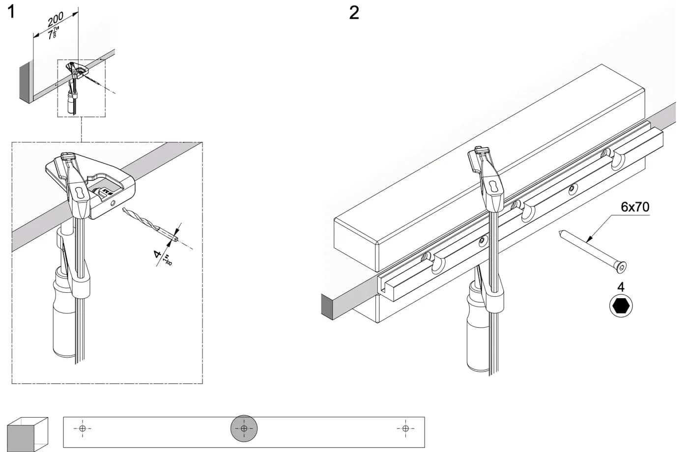 Ô số 1 và số 2 tờ 52063, chung hình thanh khoan mẫu bên dưới