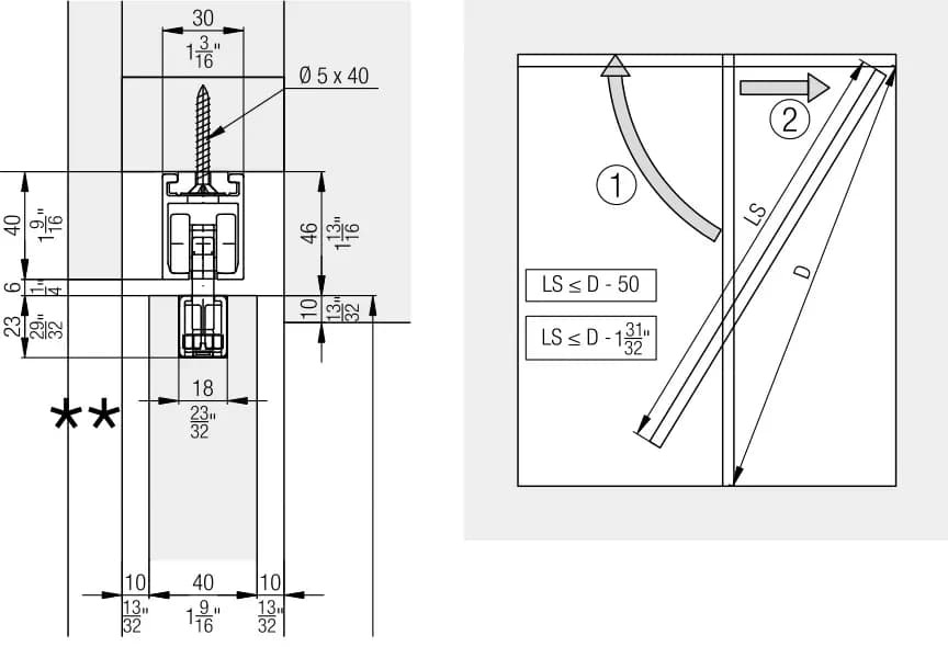 Bản vẽ EP Pocket-04: bộ lắp, lắp ray trong hộc