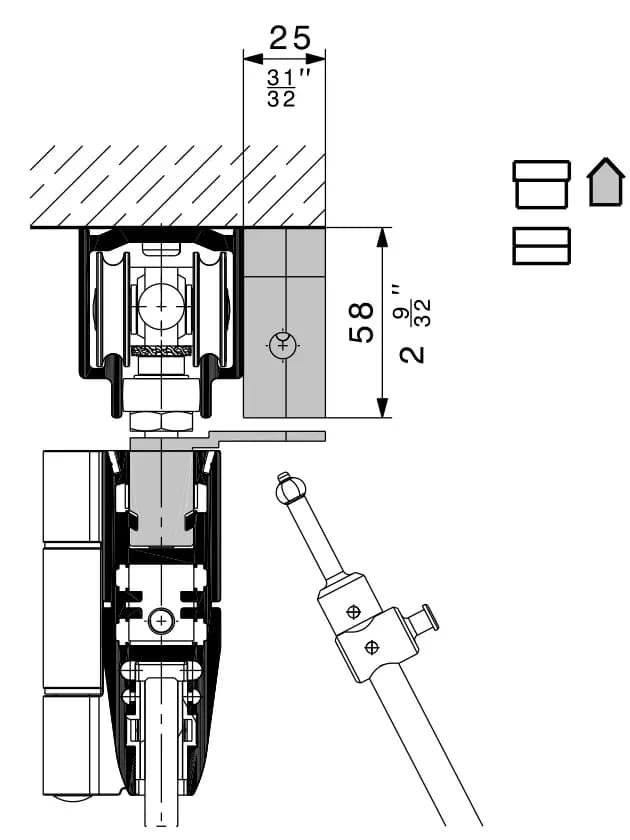 Mặt cắt khóa bổ sung, trang 23 tờ 16824
