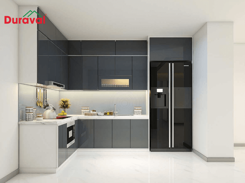 cách bố trí bếp chữ L