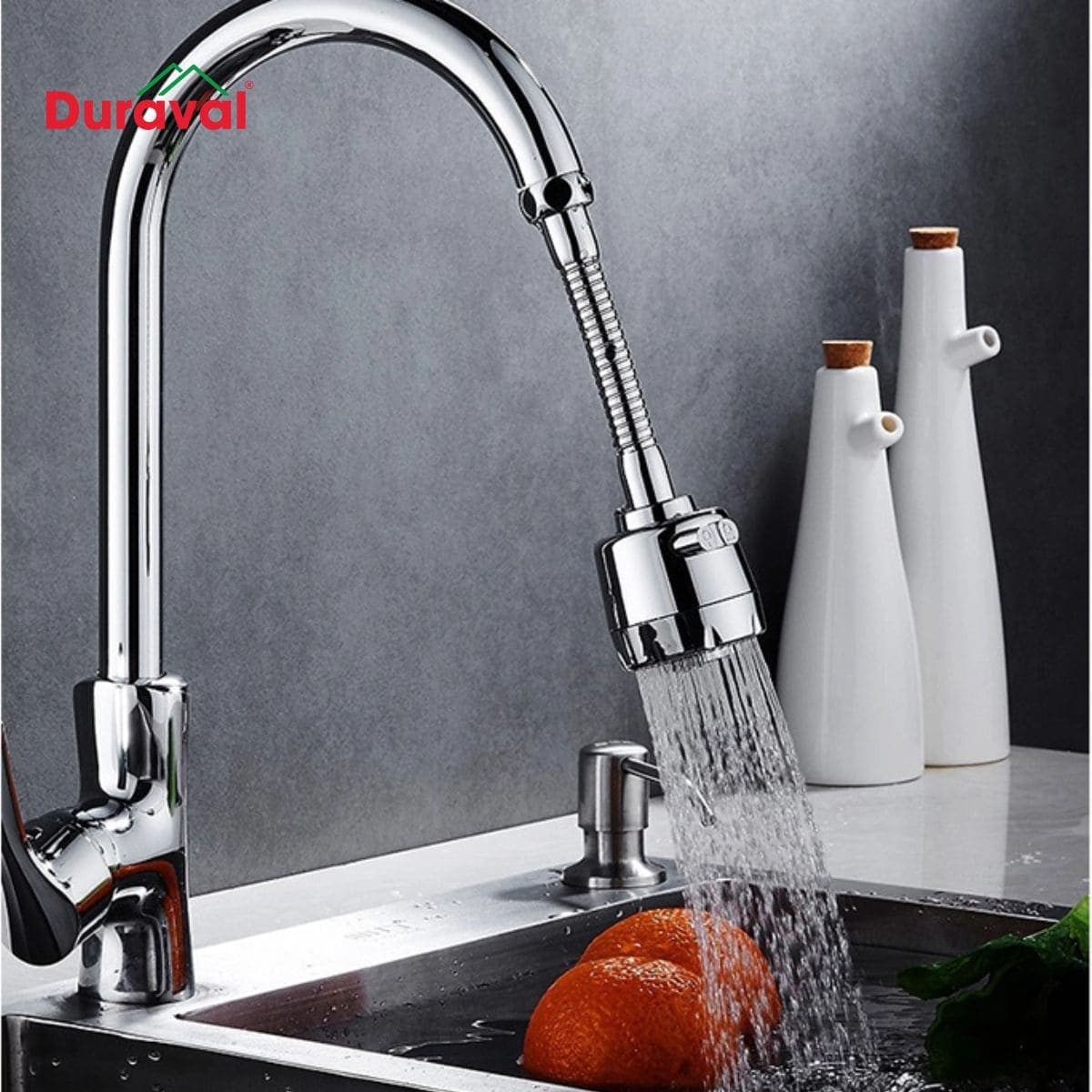 Cách tháo đầu vòi nước rửa bát