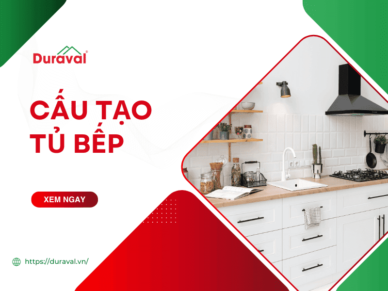 Cấu tạo tủ bếp