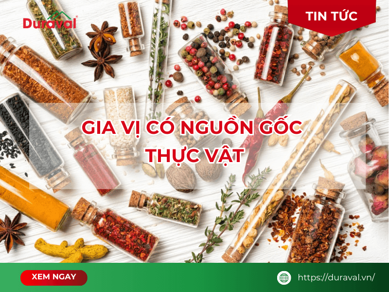 gia vị có nguồn gốc thực vật