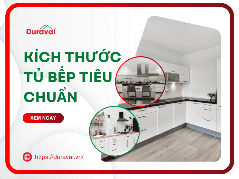 Kích thước tủ bếp