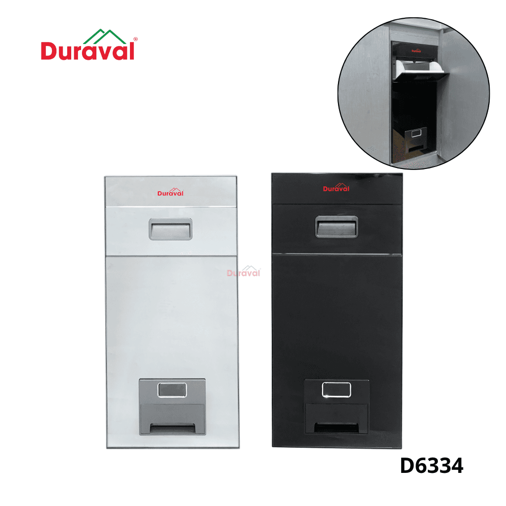 Thùng gạo mặt kính Pro Duraval D6334