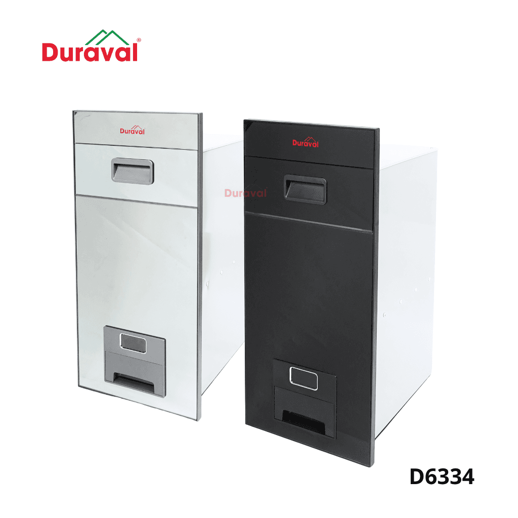 Thùng gạo mặt kính Pro Duraval D6334