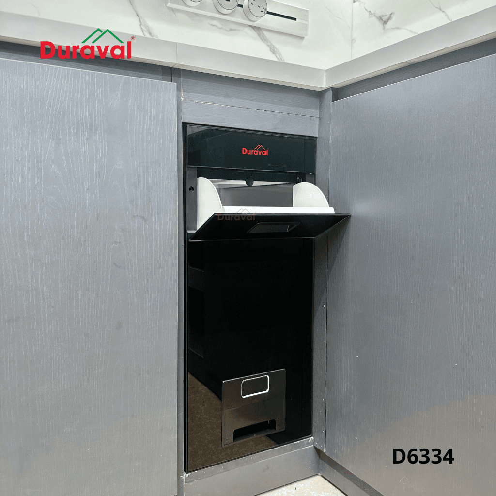 Thùng gạo mặt kính Pro Duraval D6334