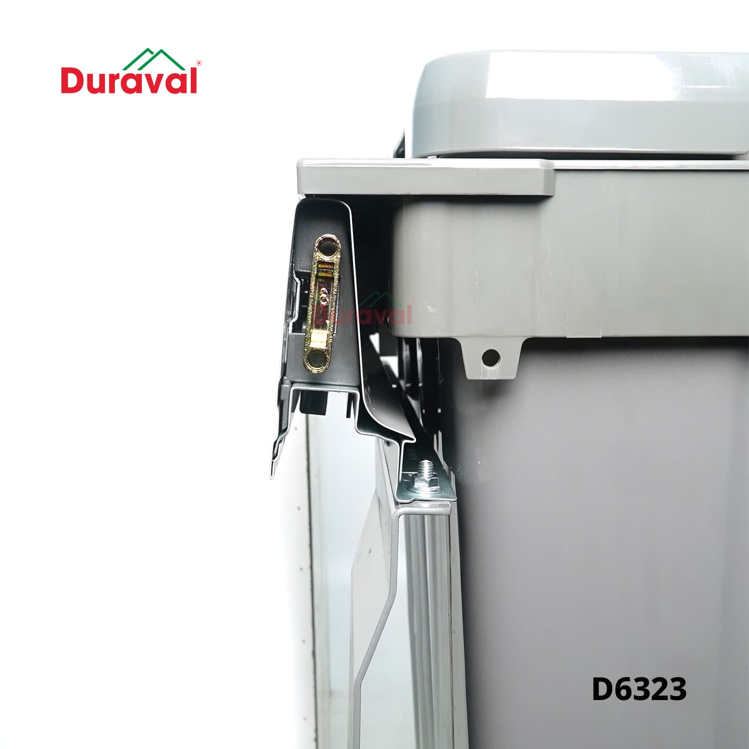Thùng rác liền cánh tủ bếp Duraval D6323