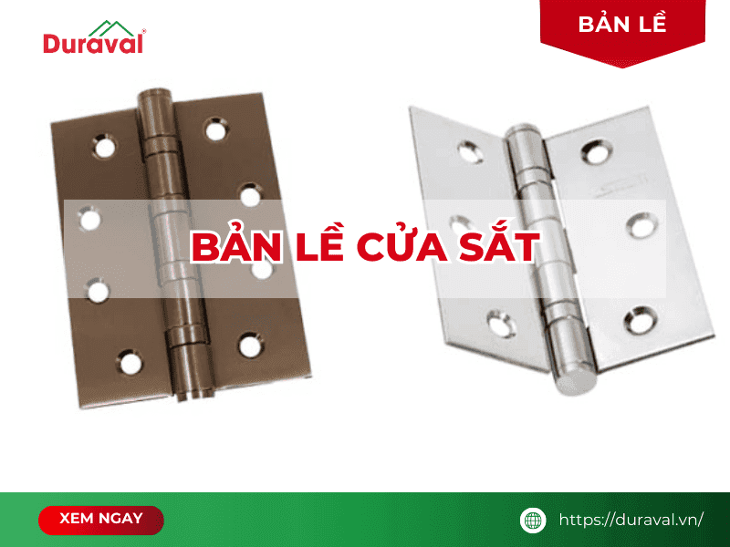 Bản lề cửa sắt
