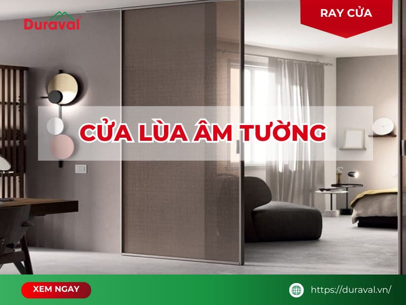 cửa lùa âm tường