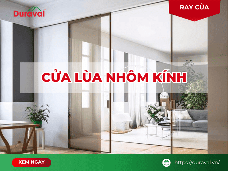 Cửa lùa nhôm