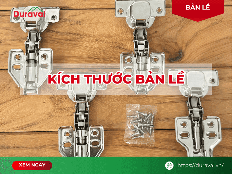 Kích thước bản lề