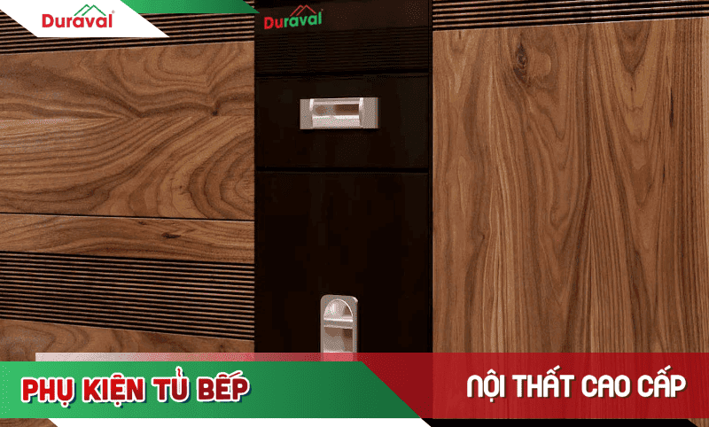 Cách lắp thùng gạo âm tủ