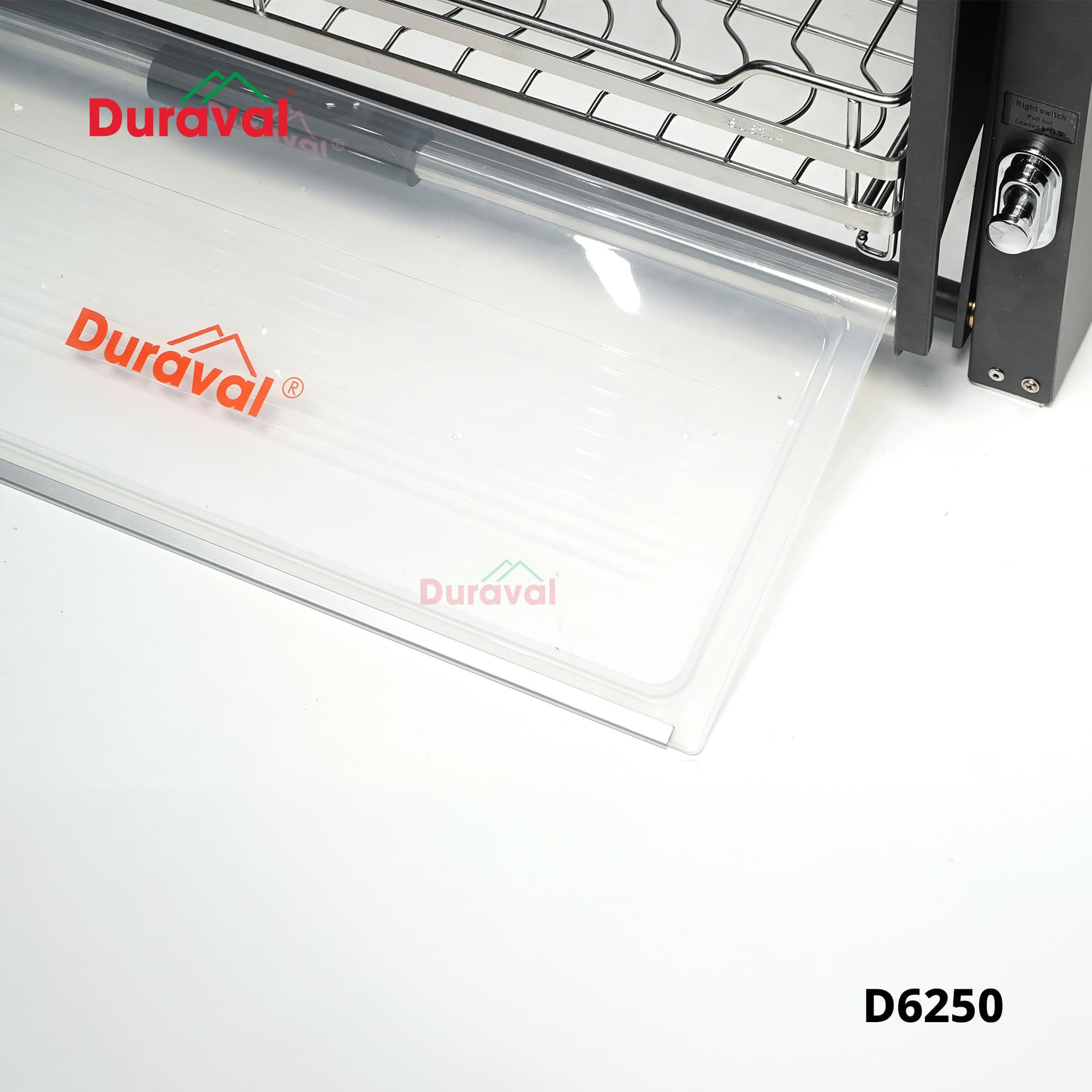 D6250 - Giá bát nâng hạ inox Duraval D6250-3
