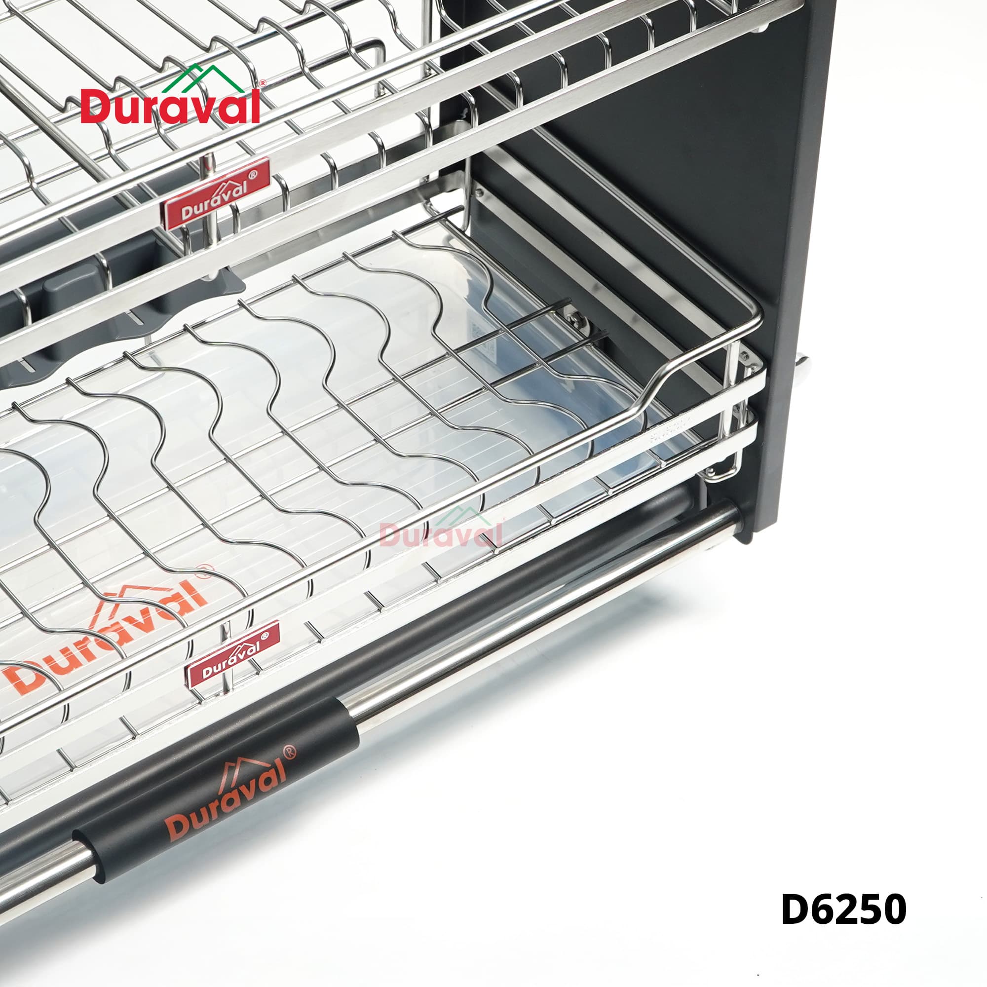 D6250 - Giá bát nâng hạ inox Duraval D6250-4