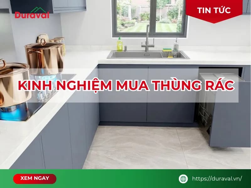 Kinh nghiệm mua thùng rác