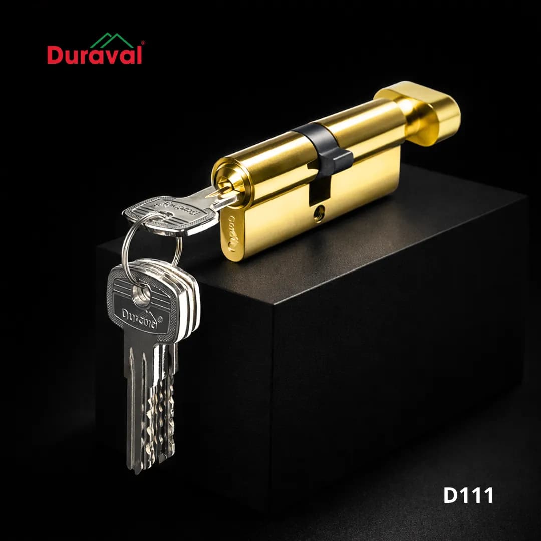 Ổ khóa cửa đồng Duraval D111
