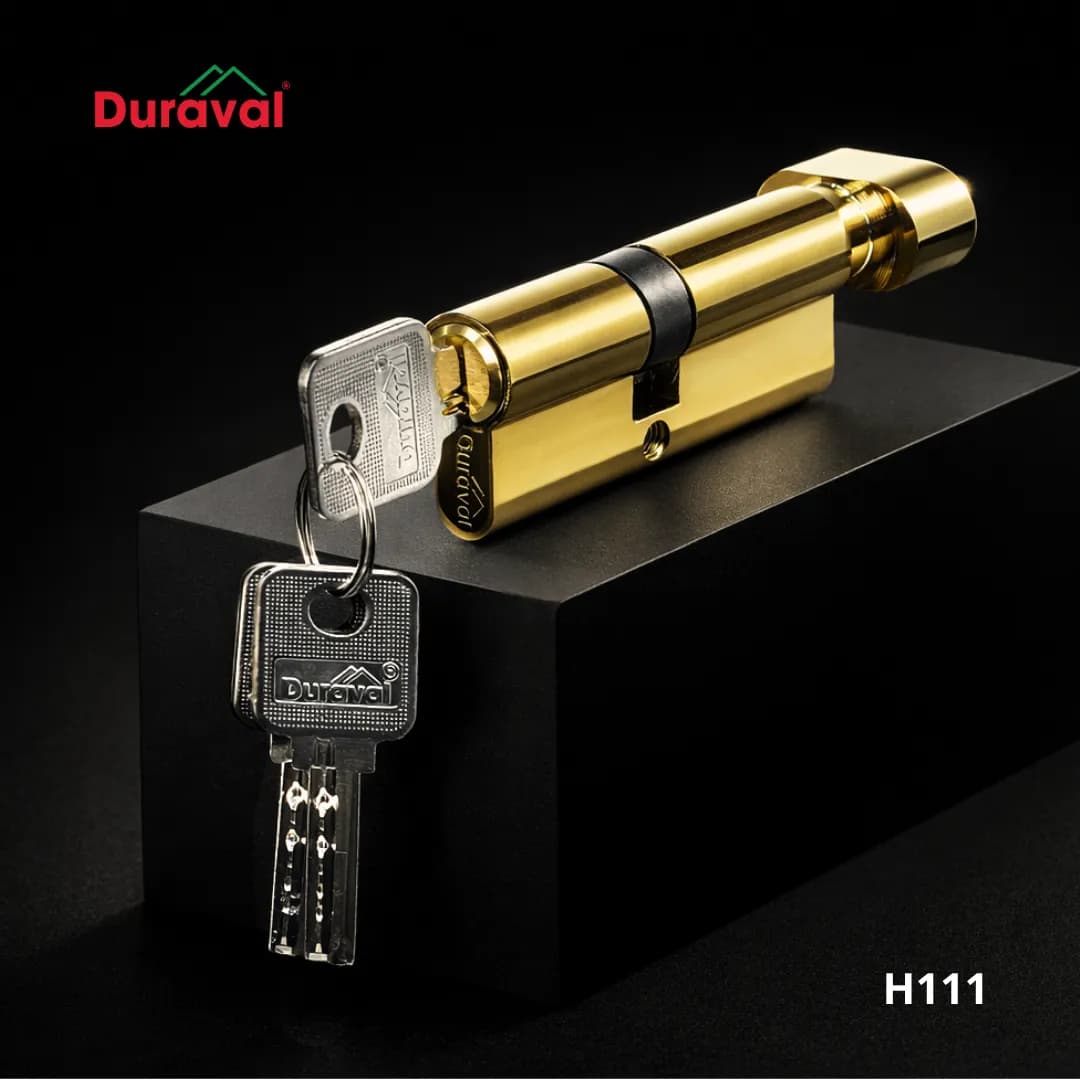 Ổ khóa cửa hợp kim Duraval 70mm H111