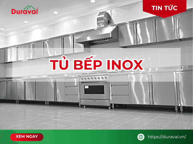 tủ bếp inox