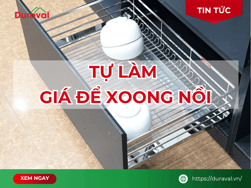 tự làm giá để xoong nồi