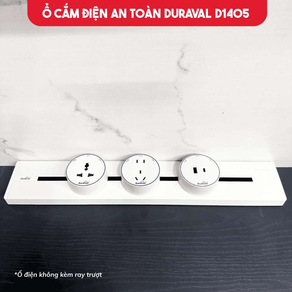 Ổ cắm điện an toàn Duraval D1405