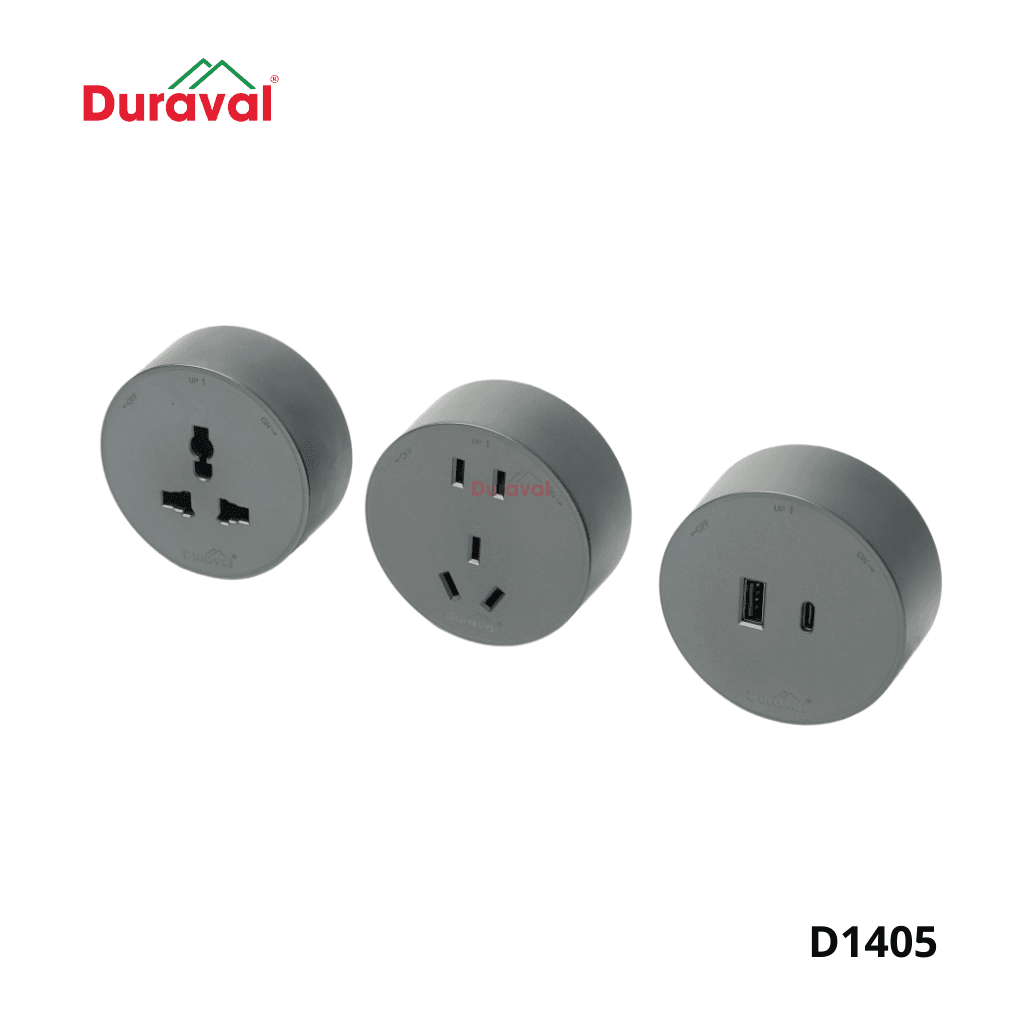 Ổ cắm điện an toàn Duraval D1405