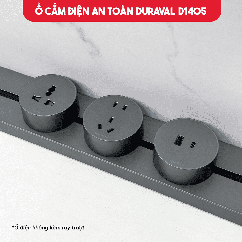 Ổ cắm điện an toàn Duraval D1405
