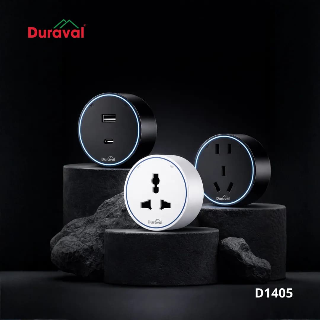 Ổ cắm điện an toàn Duraval D1405