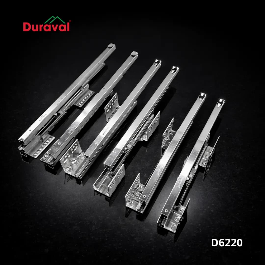 Ray ngăn kéo phụ kiện bếp Duraval chống gỉ D622
