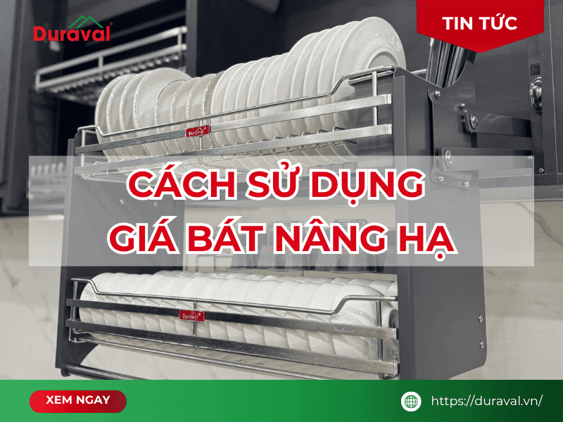 cách sử dụng giá bát nâng hạ