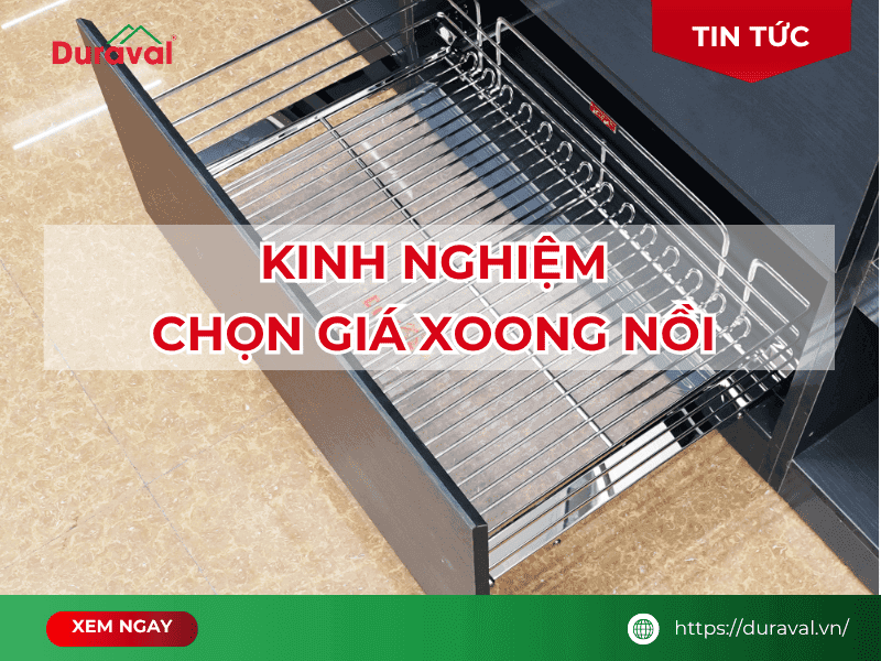 kinh nghiệm chọn giá xoong nồi