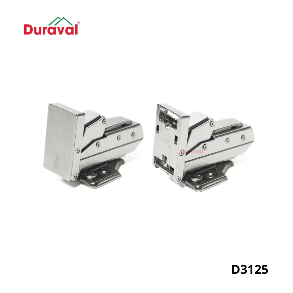 Bản lề cánh kính mở 110 độ D3125 Duraval