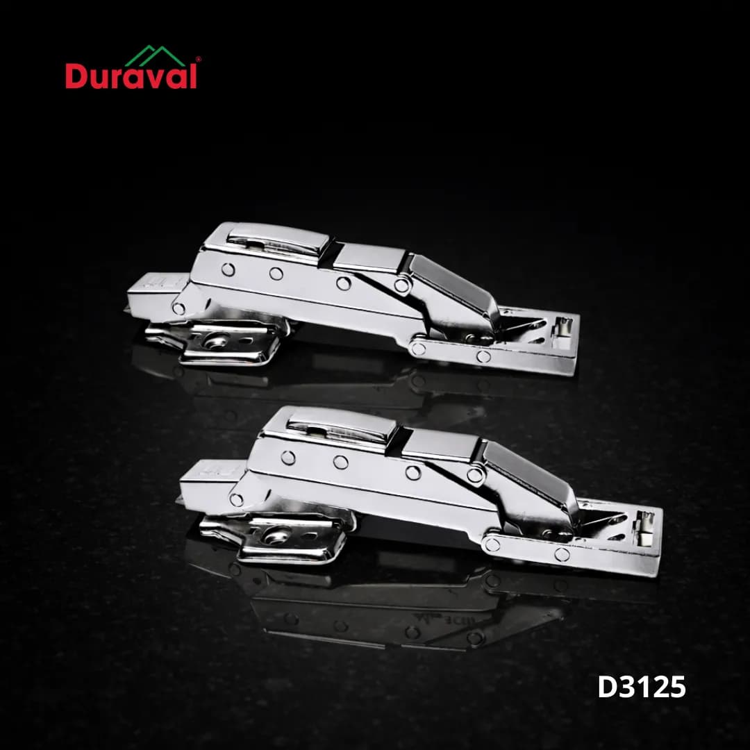 Bản lề cánh kính mở 110 độ D3125 Duraval