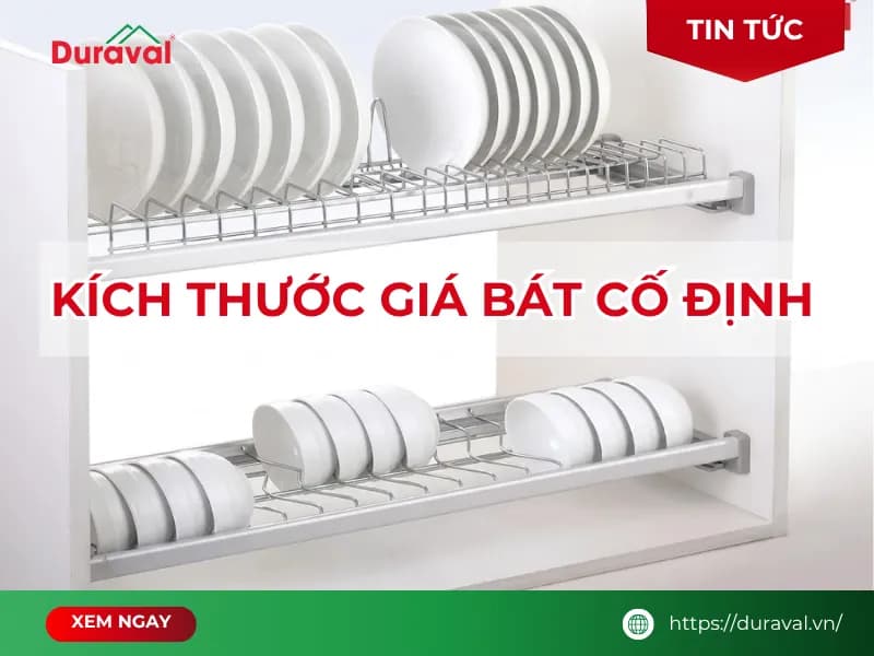 Kích thước giá bát nâng hạ