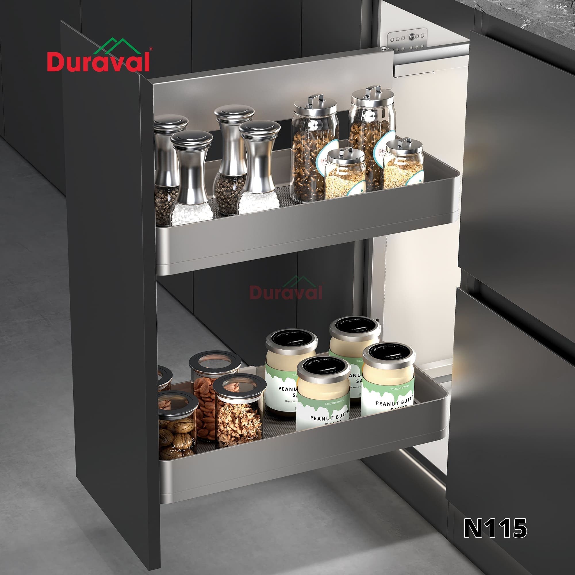 Giá hai tầng đa năng Space Duraval N115