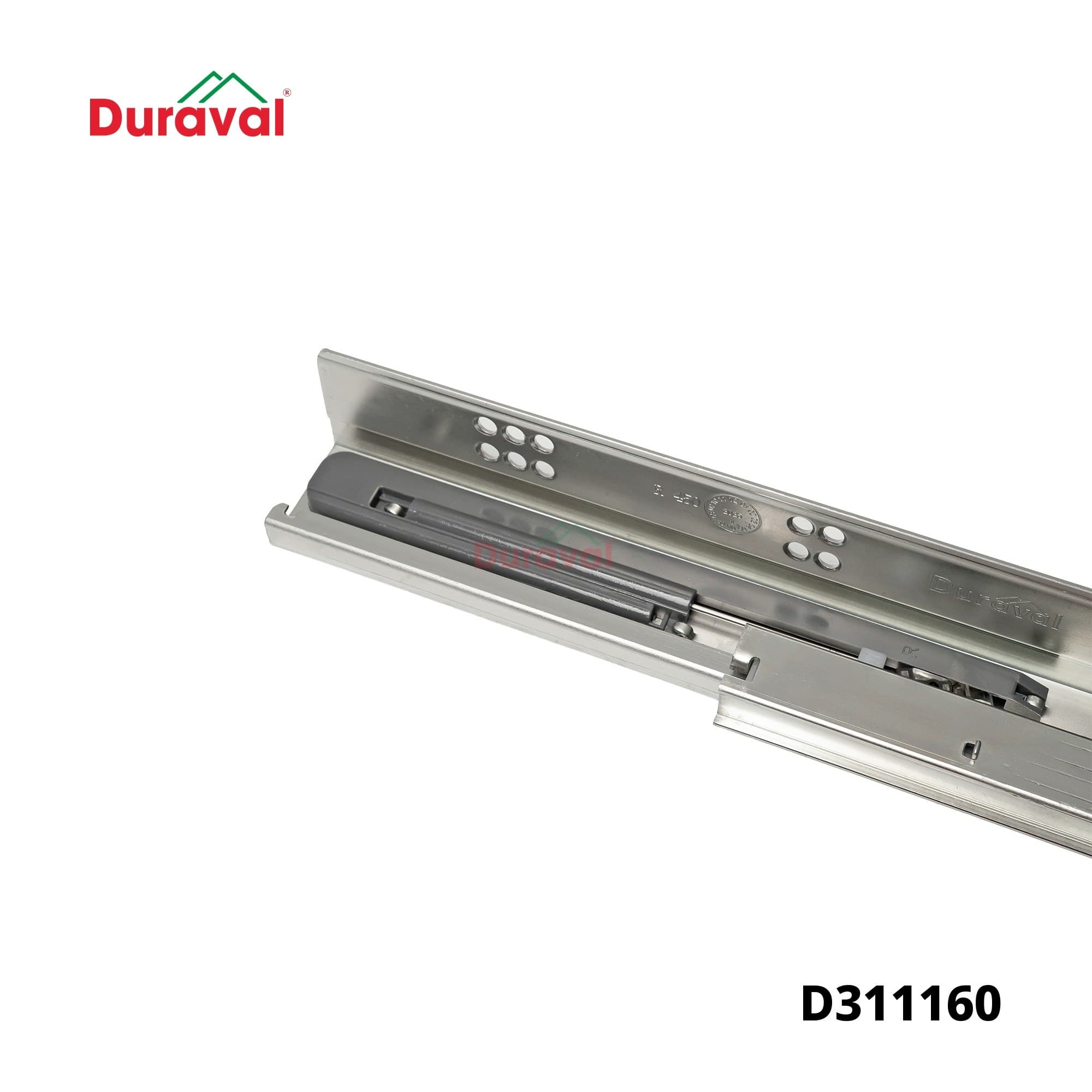 Ray âm giảm chấn toàn phần chống gỉ, chốt Duraval D3111 – ảnh 8