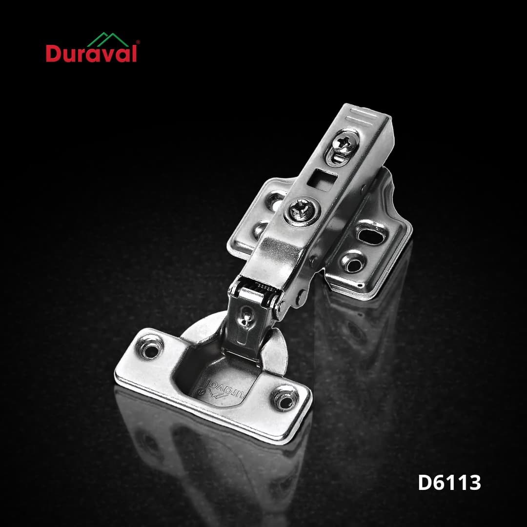 Bản lề giảm chấn tháo lắp cánh dày 15-28mm Duraval D6113