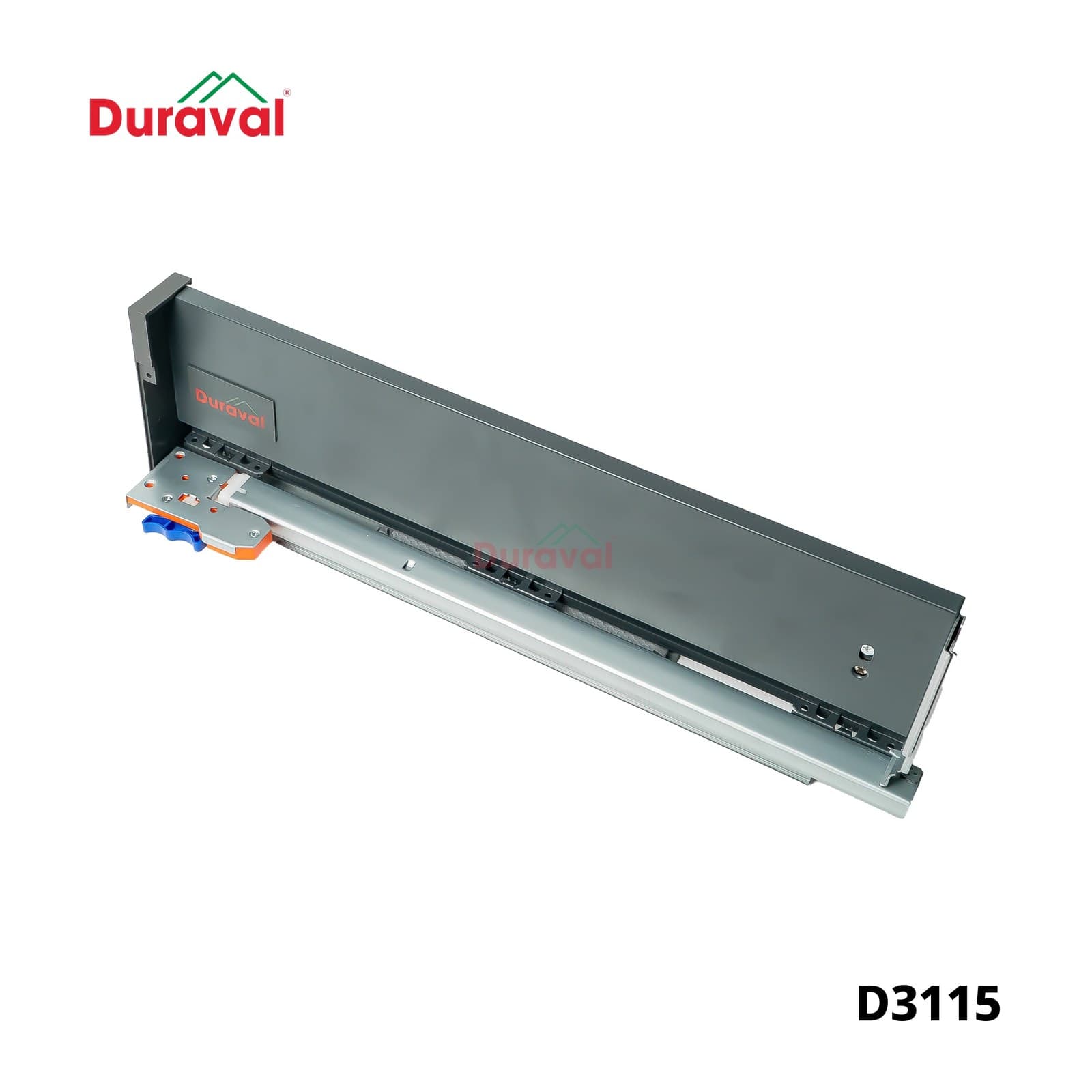 Ray âm giảm chấn thành hộp Duraval D3115