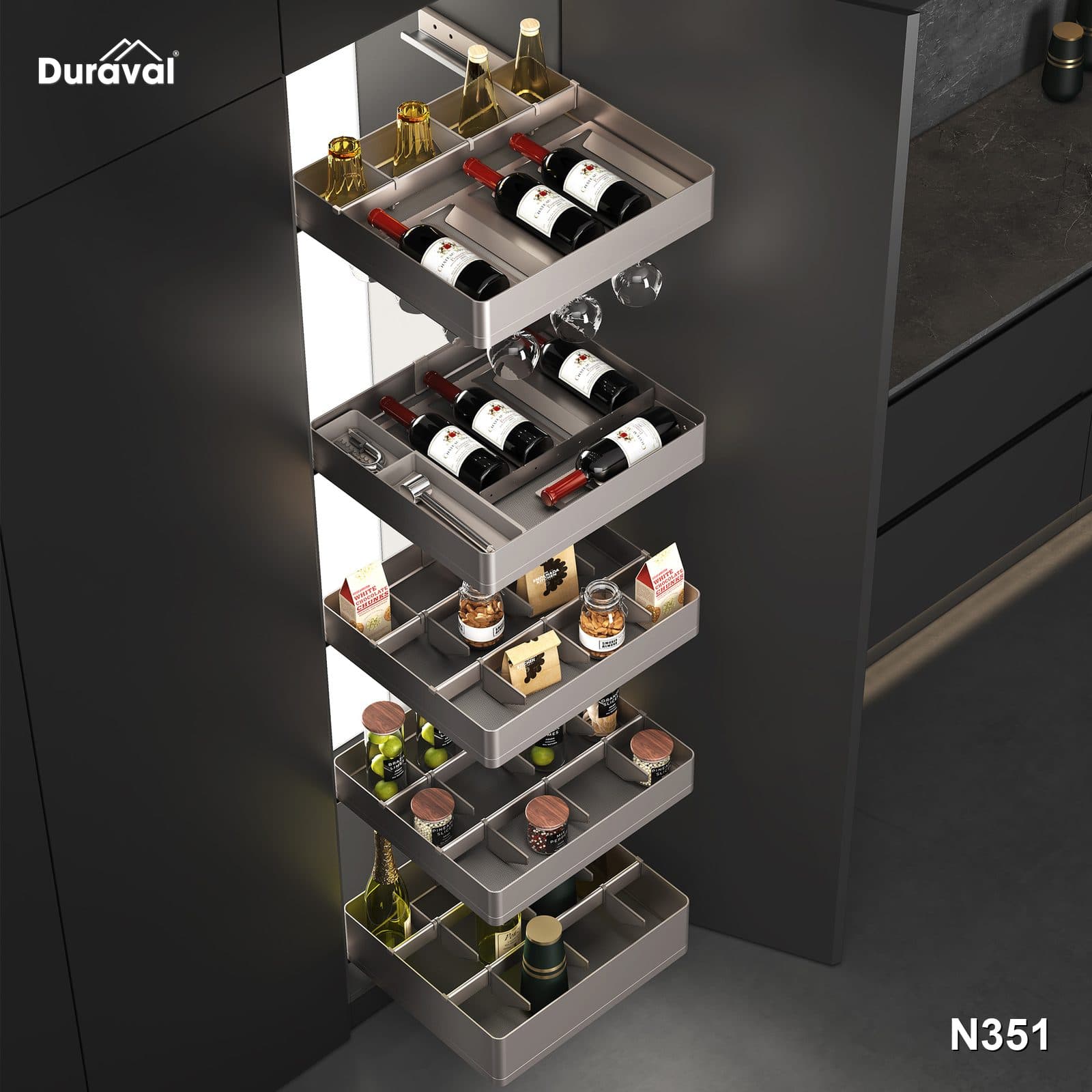 Tủ khô Space Duraval 450mm N351