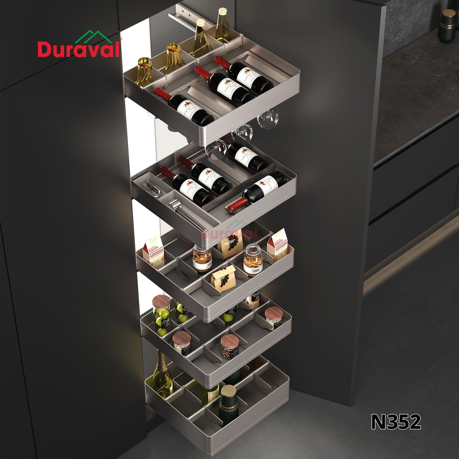Tủ khô Space Duraval 600mm N352