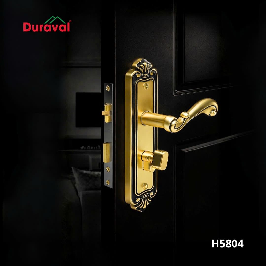 Khóa cửa tay nắm hợp kim Duraval H5804