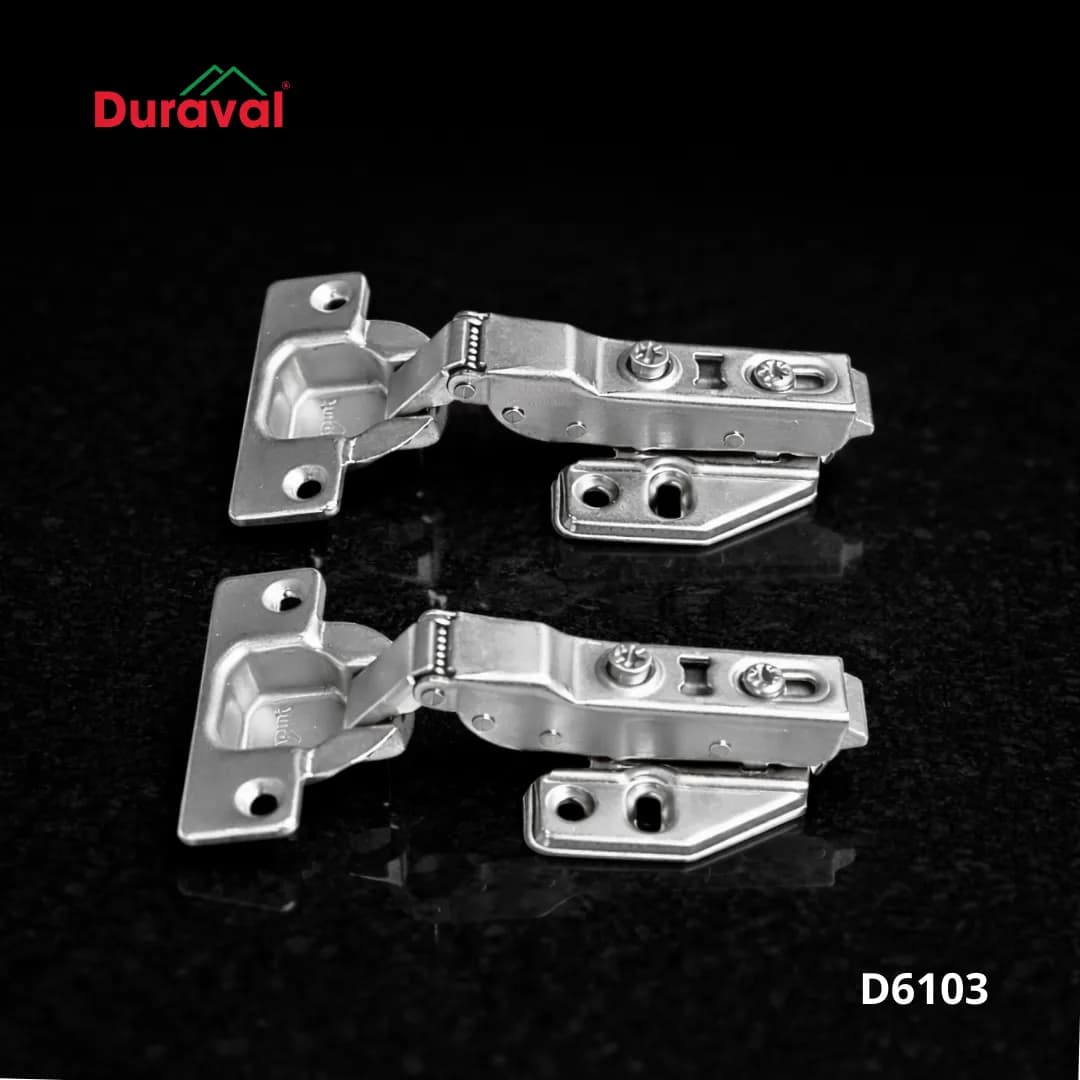 Bản lề giảm chấn Tháo lắp chống gỉ Duraval D6103