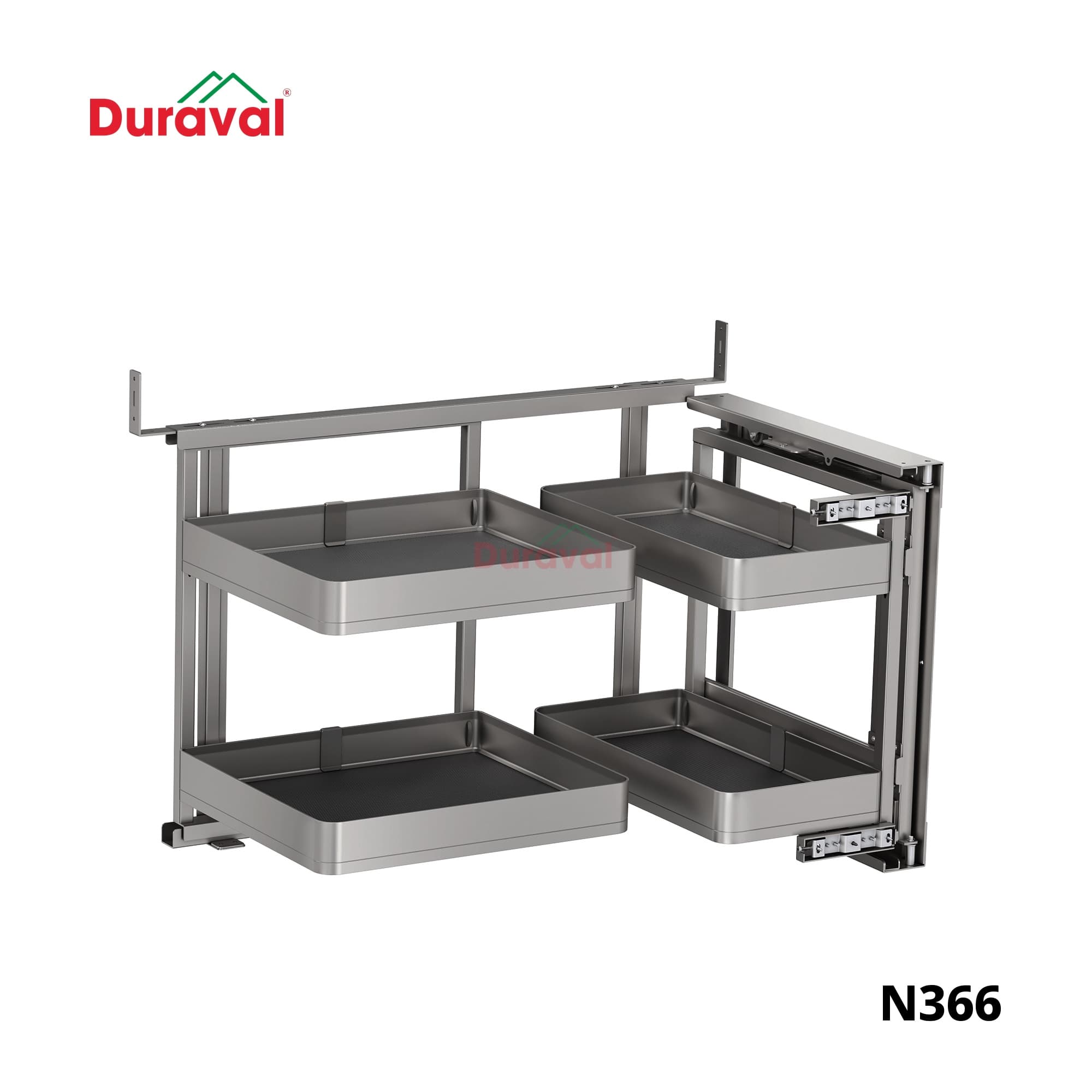 Tủ góc liên hoàn Space Duraval N366