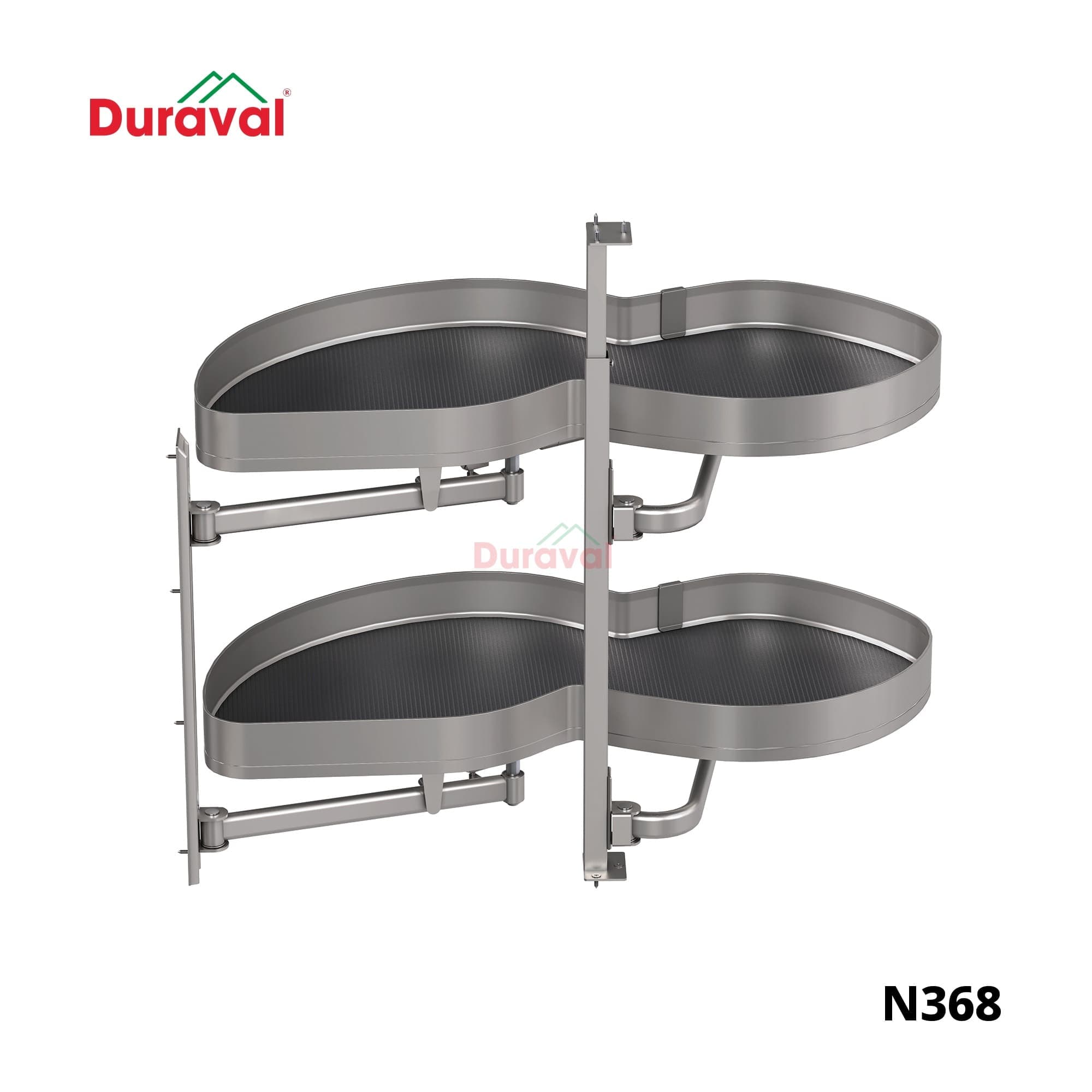 Tủ góc hình lá Space Duraval N368