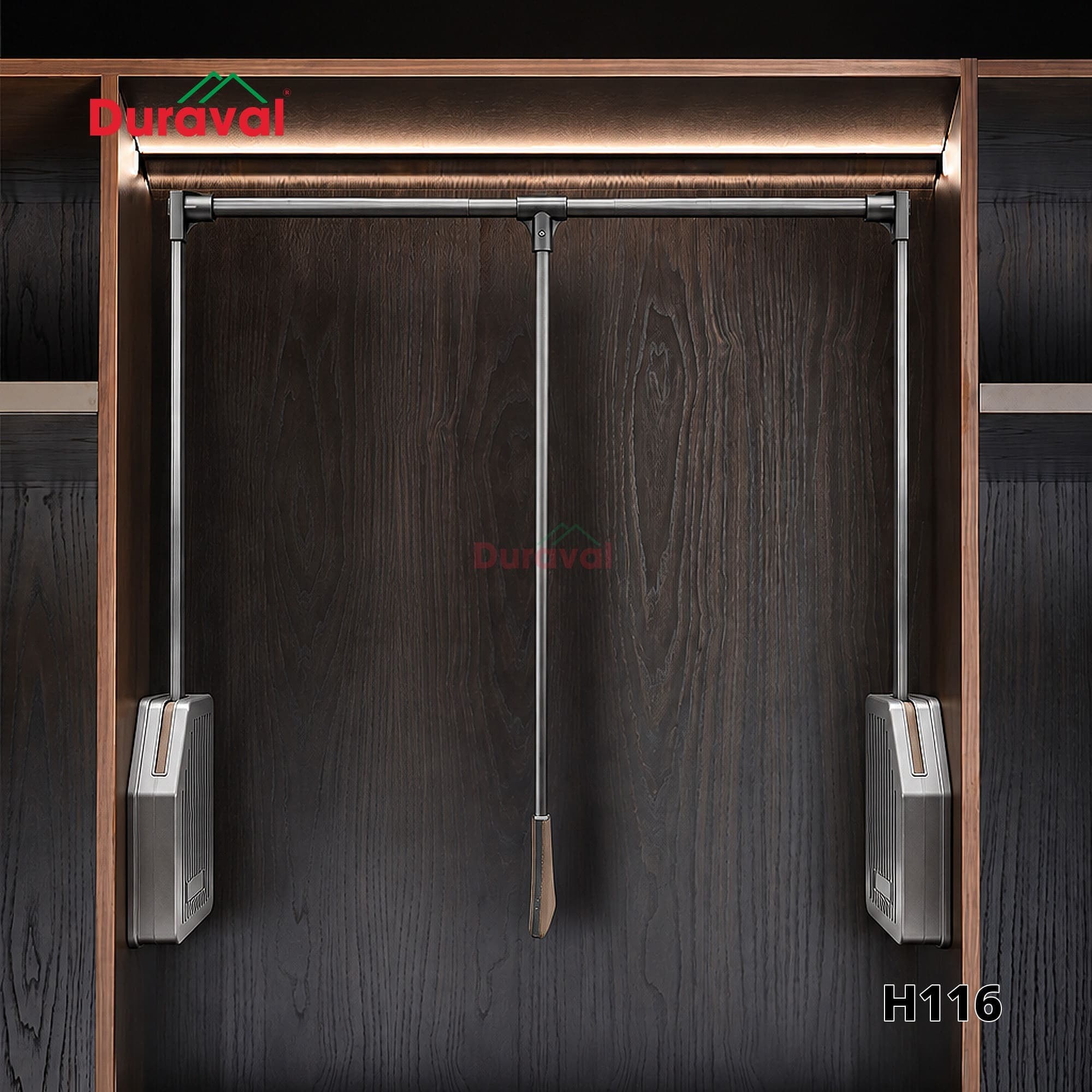 Bộ treo quần áo di động Mimosa Duraval H116